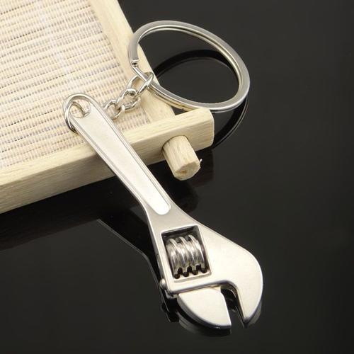 迷你活动扳手工具钥匙扣金属钥匙扣挂件个性男士钥匙链创意小礼品